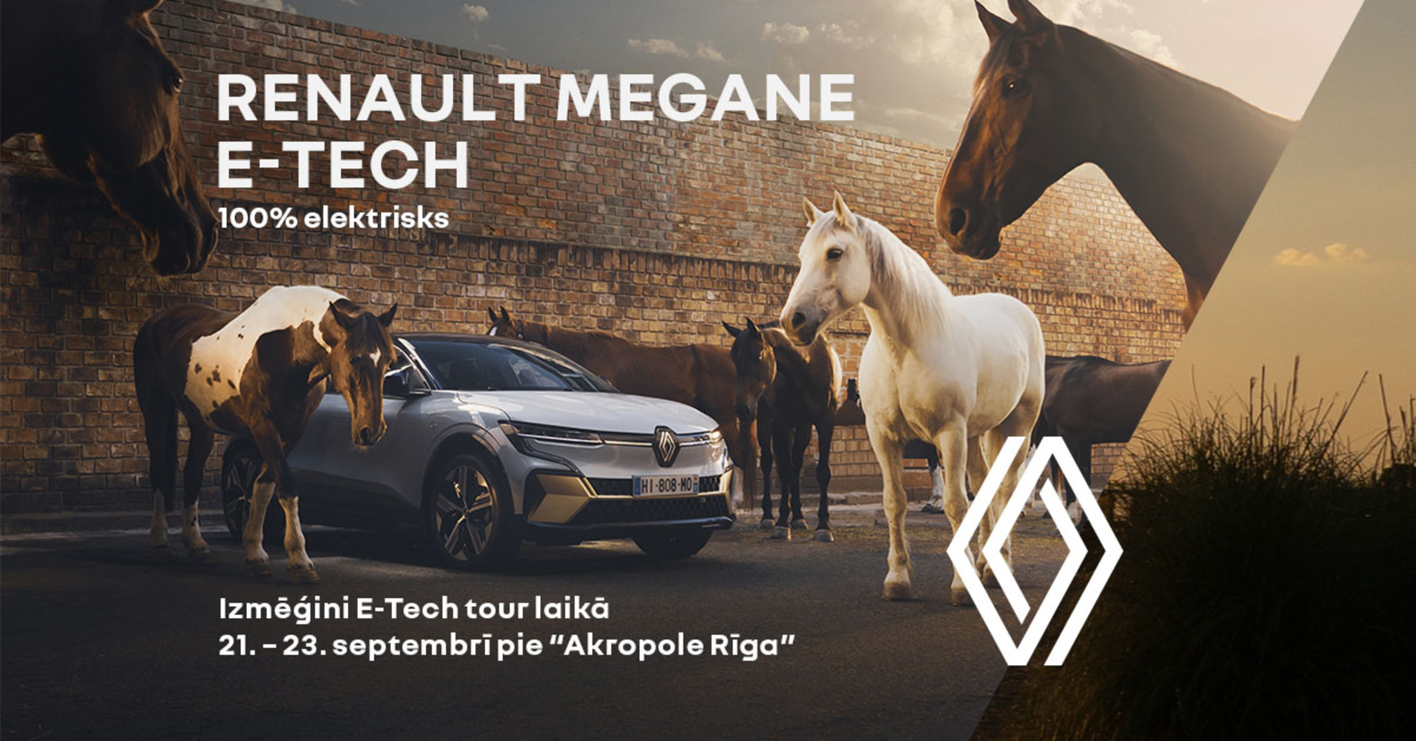 RENAULT E-TECH TOUR 2023: JAUNĀKO HIBRĪDA UN ELEKTRISKO MODEĻU PREZENTĀCIJA