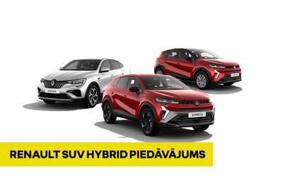 Renault SUV hybrid piedāvājums