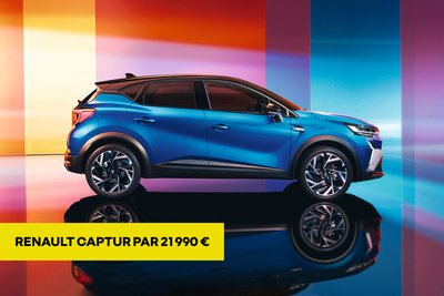 Renault Captur Mild Hyrbid par 21 990€