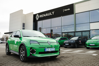 Carguru paplašina elektroauto parku, iegādājoties Renault 5 E-Tech electric no Renault oficiālā pārstāvja Latvijā – Norde