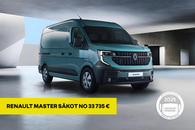 Renault Master sākot no 33 735€