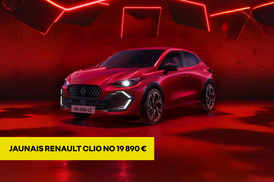 Jaunais Renault Clio no 19 890€