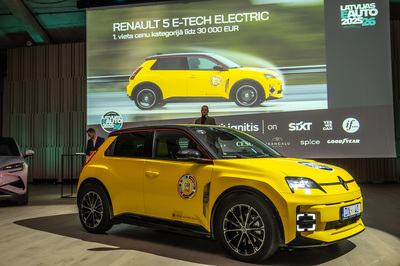 Noslēdzies konkurss “Latvijas e-auto 2025/26” – par uzvarētājiem kļūst Audi A6 e-tron, BYD Sealion 7 un Renault R5 E-Tech Electric