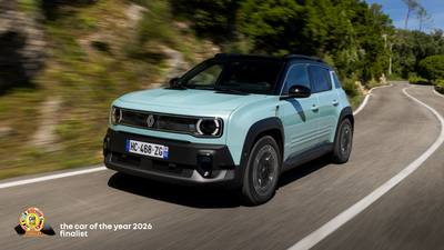 RENAULT 4 E-TECH ELECTRIC – VIENS NO SEPTIŅIEM GADA AUTO 2026. GADĀ FINĀLISTIEM
