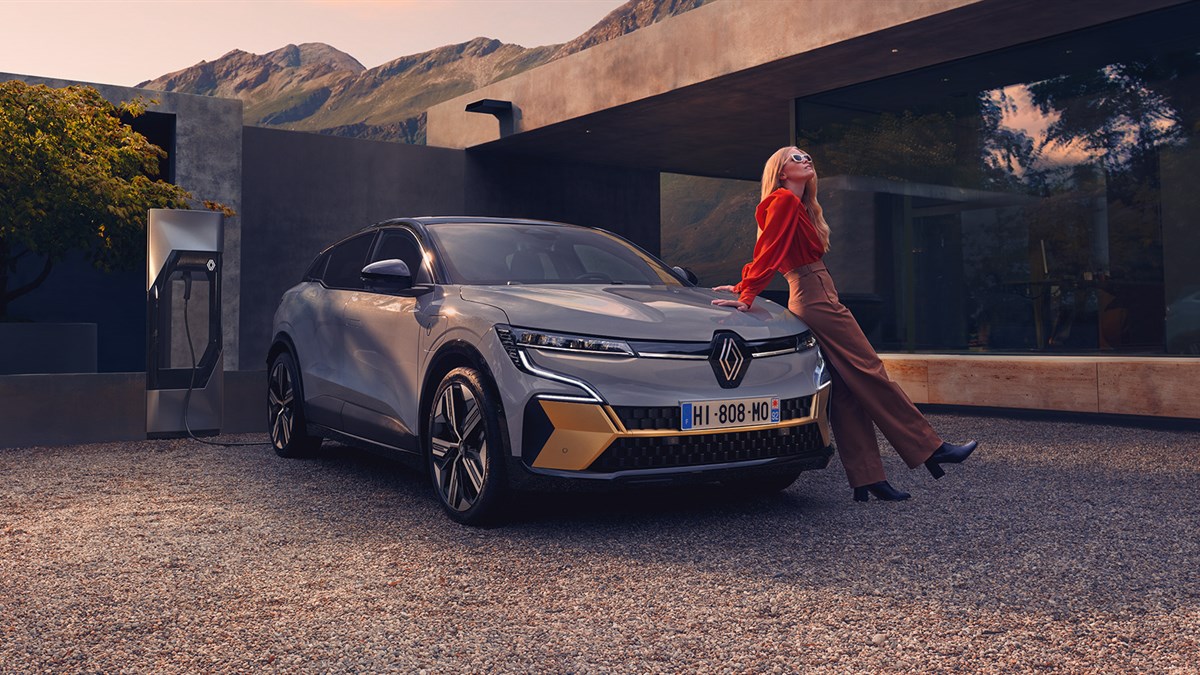 Jaunais 100% elektriskais Renault Megane E-Tech 
